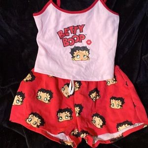 Betty Boop  Shorts Outfit - S - NWOT